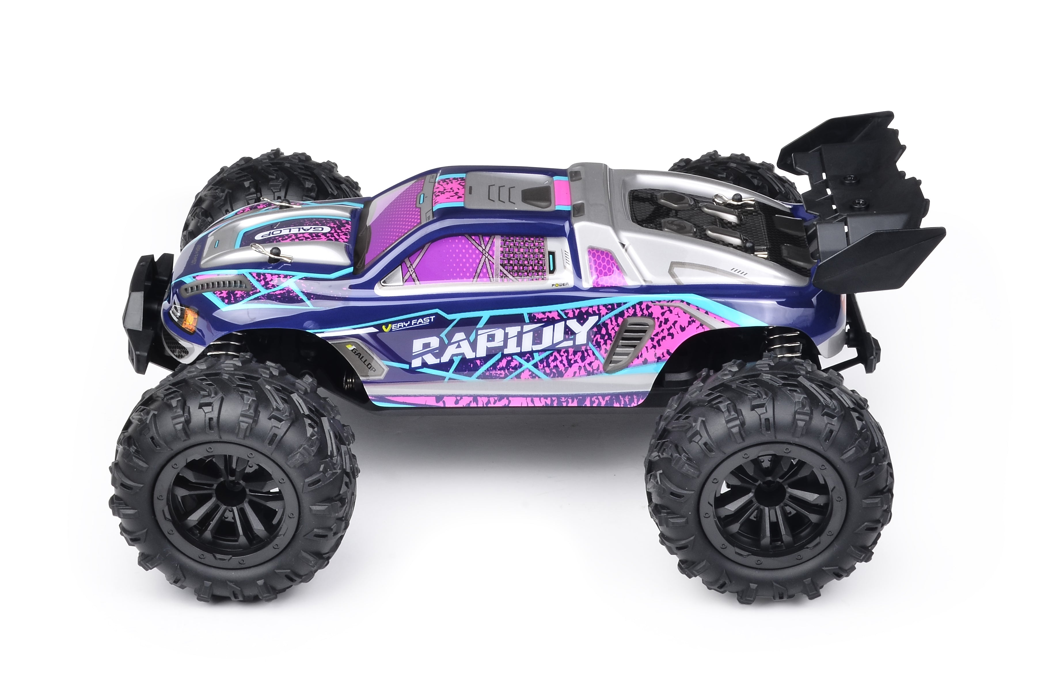 Rapidly: The Durable Speedster RC Car (38 KM/H) with Optional Additional Battery Upgrade Rapidly: The Durable Speedster RC Car (38 KM/H) with Optional Additional Battery Upgrade